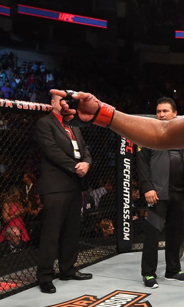 Daniel Cormier thanks Brock Lesnar for his early Christmas present